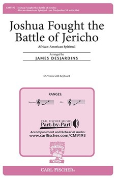 Joshua Fought The Battle Of Jericho by African America Spiritual - DesJardins James M - for 2-Part (African America Spir)
