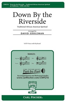 Down By The Riverside by Spirituals - Eddleman David - for SATB (Traditional African-)