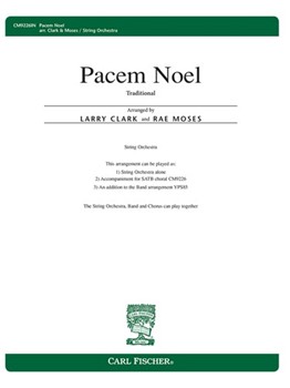 Pacem Noel by - Clark and Moses - for Instrumental Parts