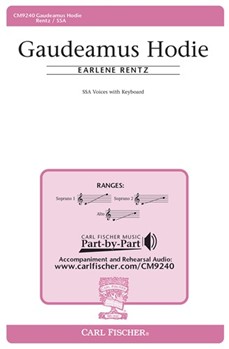 Gaudeamus Hodie by Rentz Earlene for SSA