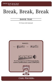 Break Break Break by Teas David for TB Sec and Piano