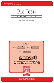 Pie Jesu by Smith D Farrell for SAB and Piano