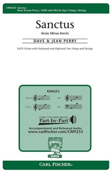 Sanctus by Perry Dave and Jean for SATB