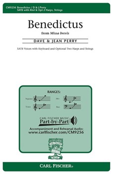 Benedictus From Missa Brevis by Perry Dave and Jean for SATB