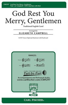 God Rest You Merry Gentlemen by - Campbell Elizabeth - for SATB