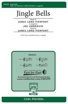 Jingle Bells by Pierpont James - Ambrosio Joe - for SATB