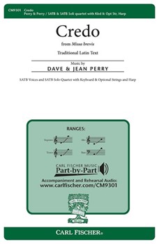 Credo by Perry Dave and Jean for SATB