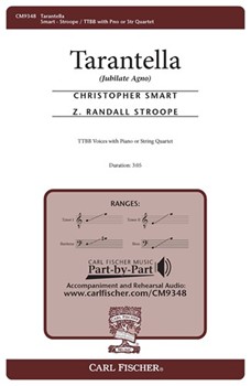 Tarantella (Jubilate Agno) by Stroope Z Randall for TTBB