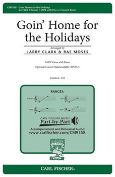 Goin' Home for the Holidays by Dvorak Antonin - Clark\Moses - for SATB