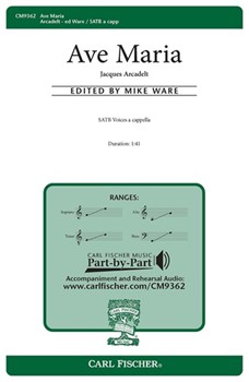 Ave Maria by - Ware Mike - for SATB