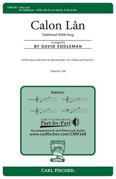 Calon Lan by - Eddleman David - for SATB