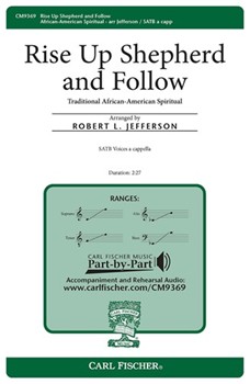 Rise Up Shepherd and Follow by - Jefferson Robert - for SATB