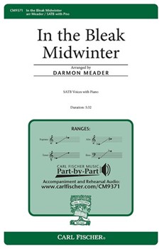 In the Bleak Midwinter by Holst Gustav - Meader Darmon - Christina Rossetti for SATB