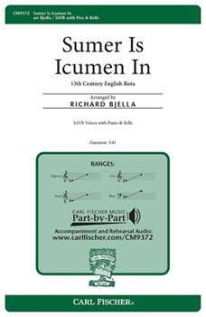 Sumer Is Icumen In by - Richard Bjella - for SATB