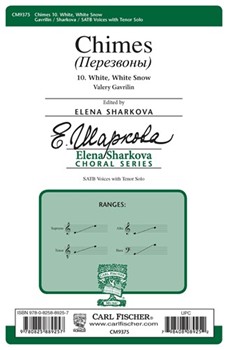 Chimes Mvt X - White White Snow On Reading V. Shukshyn Choral Symphony by Gavrilin Valery for SATB divisi