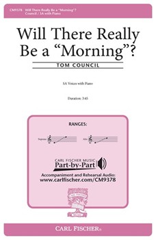 Will There Really Be a Morning by Council Tom Dickinson Emily for SA