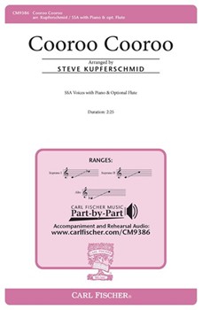 Cooroo Cooroo by Kupferschmid Steve - Kupferschmid Steve - Kupferschmid Steve for SSA