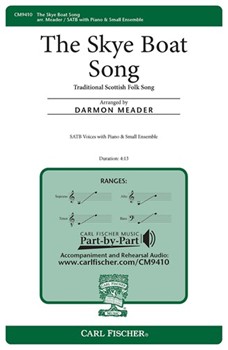 Skye Boat Song by Meader Darmon - Meader Darmon - for SATB and Piano