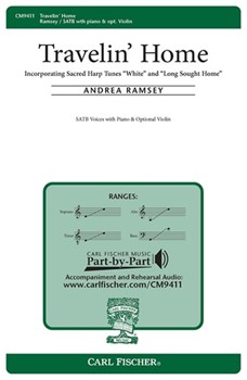 Travelin Home by - Ramsey Andrea - for SATB and Piano