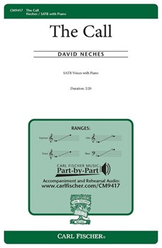 Call by Neches David Herbert George for SATB and Piano