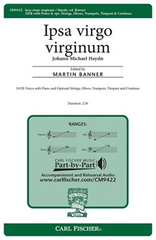 Ipsa Virgo Virginum by Haydn Michael - Banner Martin - for SATB and Piano