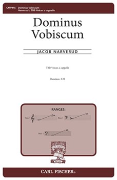 Dominus Vobiscum by Narverud Jacob J for TBB a cappella