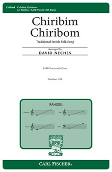 Chiri Bim Chiri Bom by - Neches David - for SATB and Piano