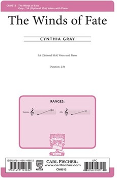 Winds of Fate by Gray Cynthia - Gray Cynthia - Ella Wheeler Wilcox for S(S)A and Piano