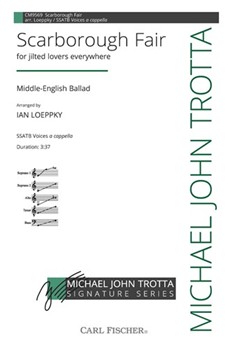 Scarborough Fair for jilted lovers everywhere by Middle-English Balla - Loeppky Ian - for SSATB a cappella