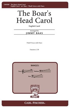 Boar's Head Carol by English Carol - Baas Jimmy - for TBarB and Piano (Trad English Carol)