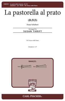 La pastorella al prato - D 513 by Schubert Franz - Thrit Susan - Carlo Goldoni for TB and Piano