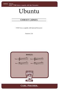 Ubuntu by Jones Christi for TTBB a cappella