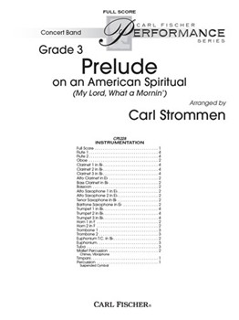 Prelude on an American Spiritual by - Strommen Carl - for