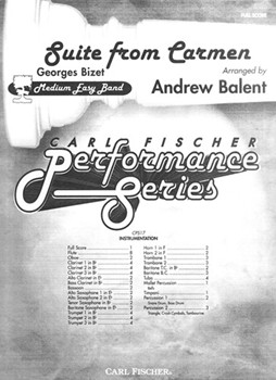 Suite From Carmen by Bizet Georges for Full Score