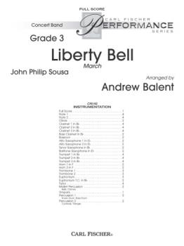 Liberty Bell [score] Sousa/Balent