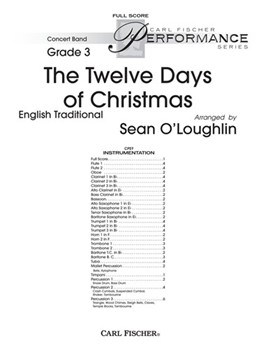 12 Days Of Christmas The by - O'Loughlin Sean - for Full Score
