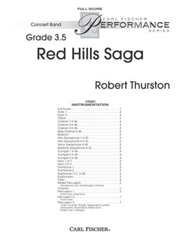 Red Hills Saga by Thurston Robert for