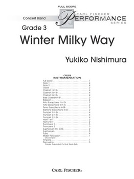 Winter Milky Way by Nishimura Yukiko for