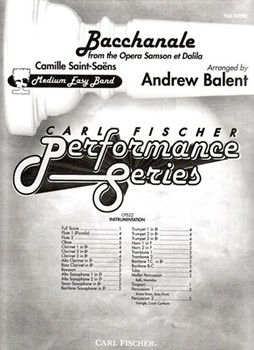 Bacchanale by Saint-Saens Camille - Balent Andrew - for Full Score