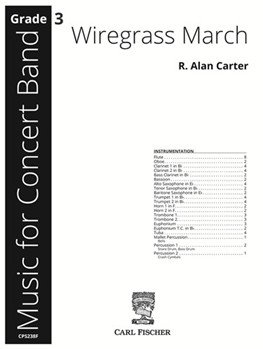 Wiregrass March by R. Alan Carter for