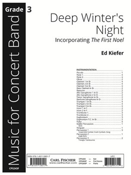 Deep Winter's Night Incorporating The First Noel by Ed Kiefer for