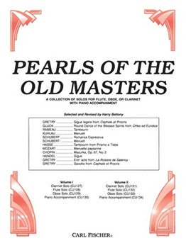 Pearls Of The Old Masters Ii by Wolfgang Amadeus Mozart Johann Hasse George Frid - Bettoney Harry - for Flute Solo (Vol 2)