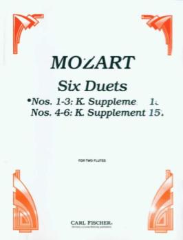 Carl Fischer Mozart   6 Duets Op 75 Book 1 - Flute Duet