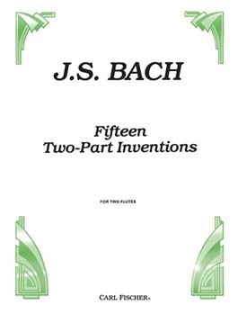 Fifteen Two Part Inversions by Bach Johann Sebastian for