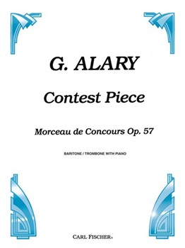 Contest Piece by Alary Giulio for Euphonium Bass Clef