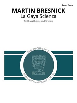La Gaya Scienza by Bresnick Martin for