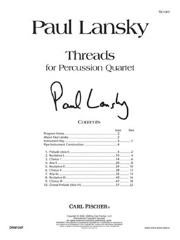 Threads by Lansky Paul for