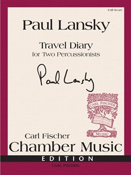 Travel Diary for Two Percussionists by Lansky Paul for