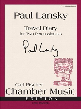 Travel Diary for Two Percussionists by Lansky Paul for