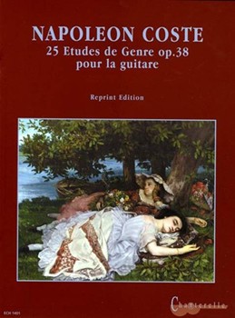 25 Etudes de Genre op. 38 Facsimile by Coste Napoleon for